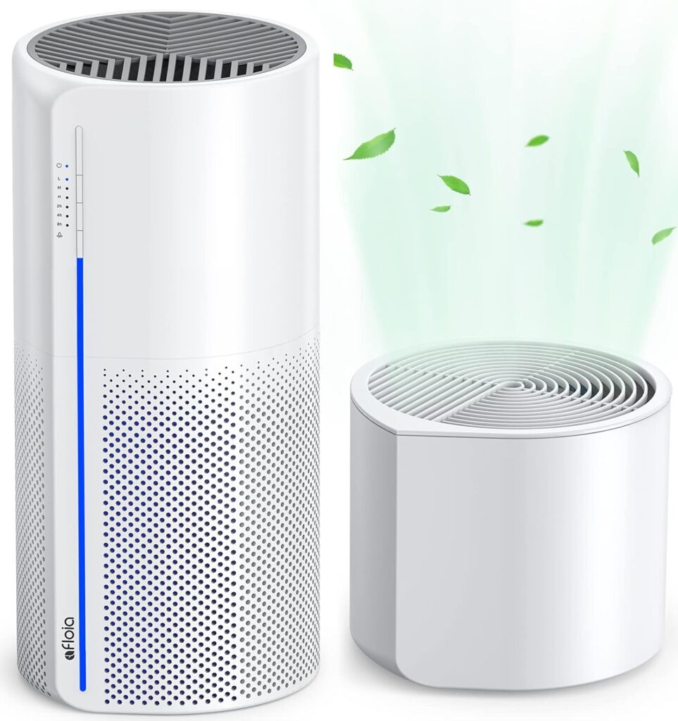 best humidifier for grow tent, best humidifier for dry eyes, Afloia 2-in-1 HEPA Air Purifier with Humidifier