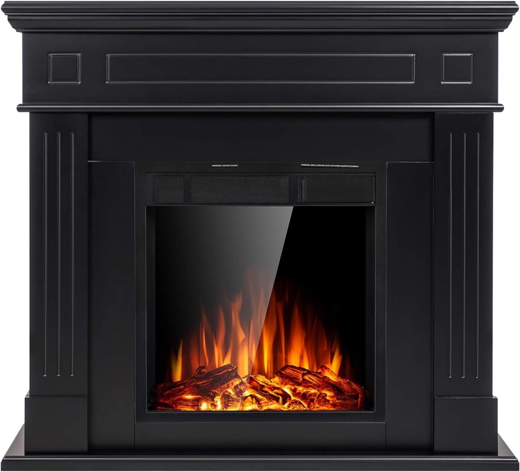 energy efficient electric fireplace, best freestanding electric fireplace, best realistic electric fireplace