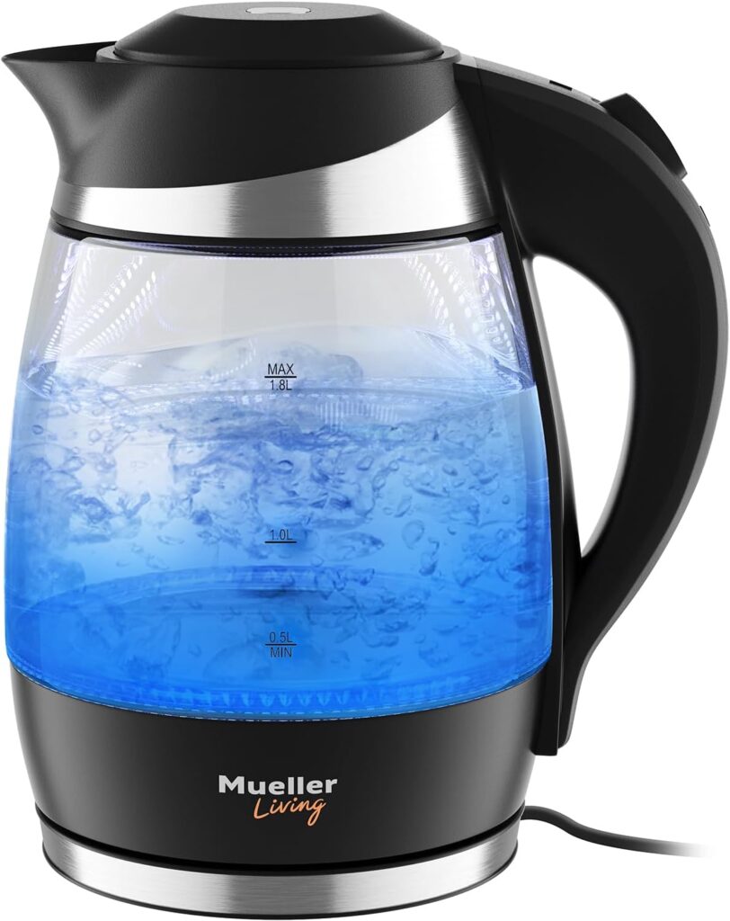 best stainless steel electric kettle, best electric kettle for pour over, top rated electric tea kettle