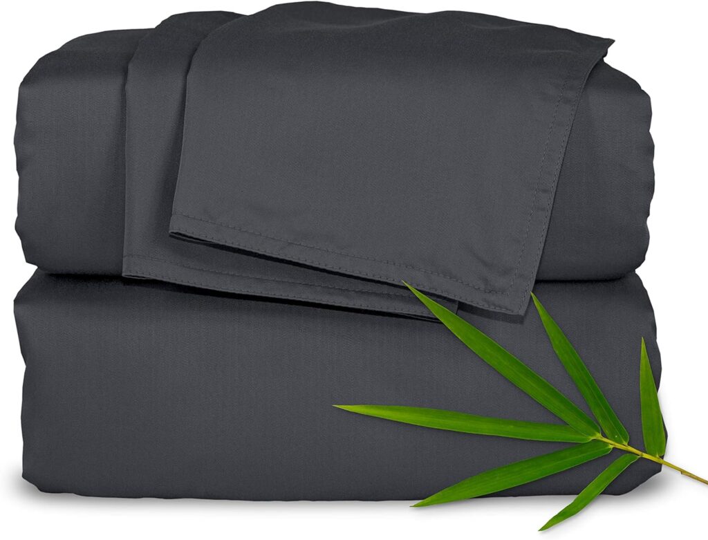 best sheets for night sweats, Pure Bamboo Sheets King Bed Sheet Set
