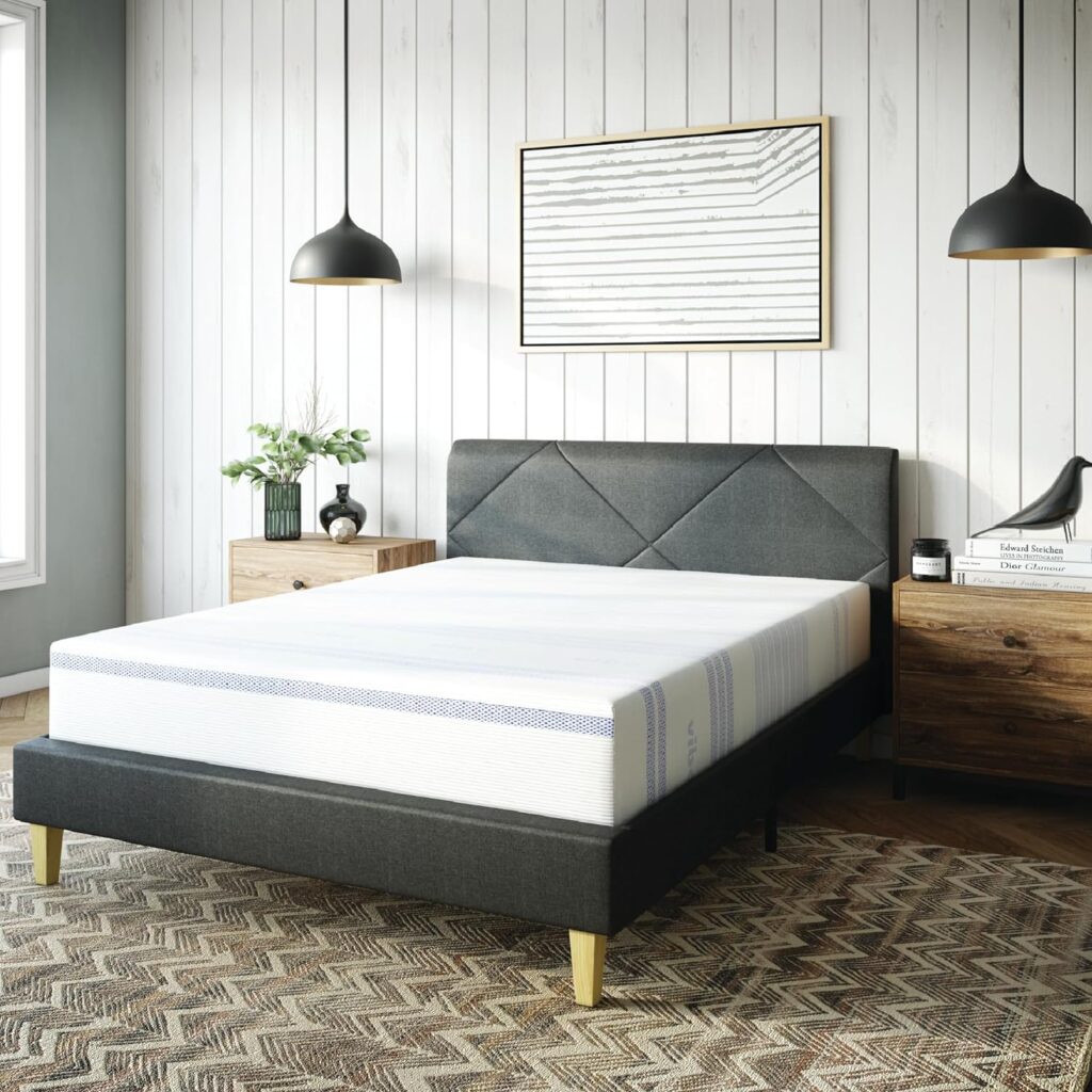 best budget mattress, best full size mattress, best mattress for side sleepers with shoulder and hip pain, best hybrid mattress for side sleepers, highest rated mattress