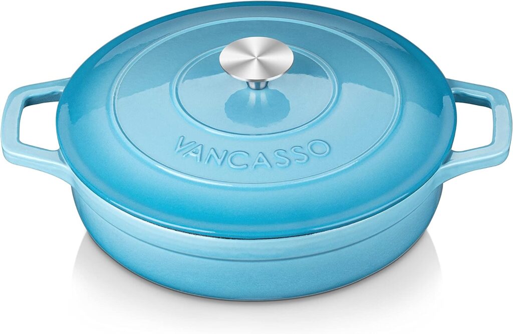 best dutch oven for sourdough bread, Vancasso enameled Cast Iron Dutch Oven, best cast iron dutch oven