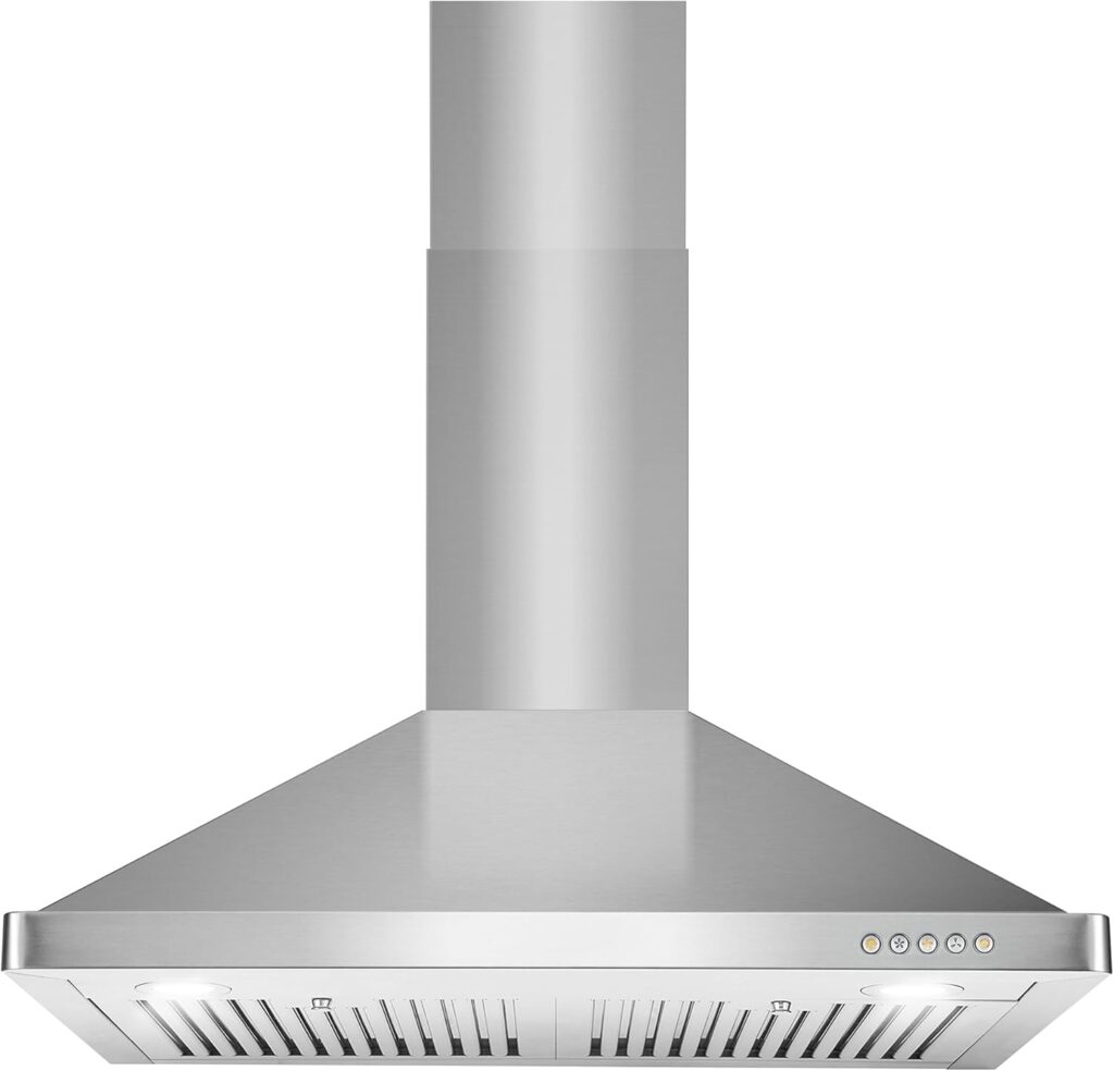 kitchen range hood, kitchen extractor hood, best ductless range hood, cosmo range hood