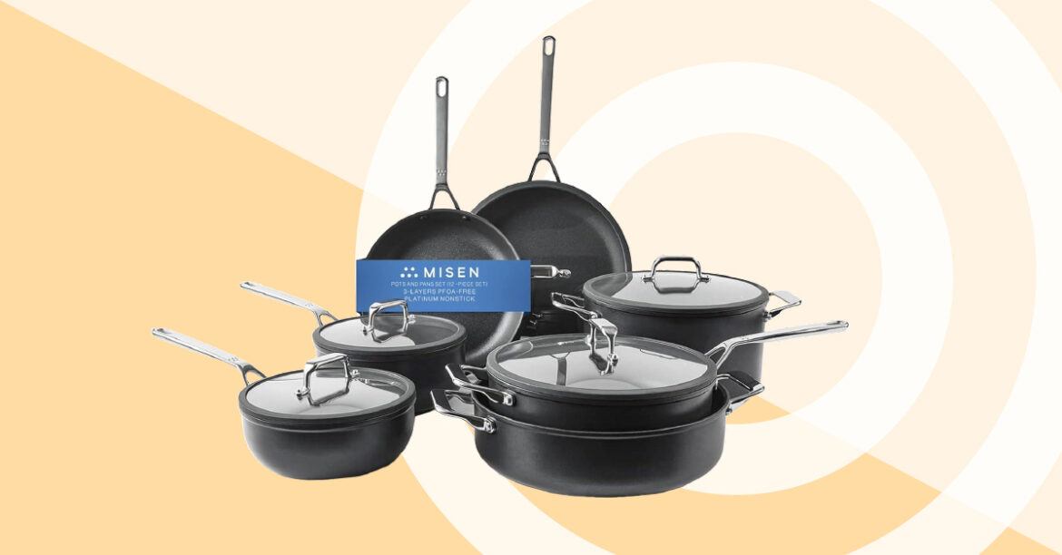 Best cookware sets with durable nonstick coating and even heat distribution for versatile cooking.