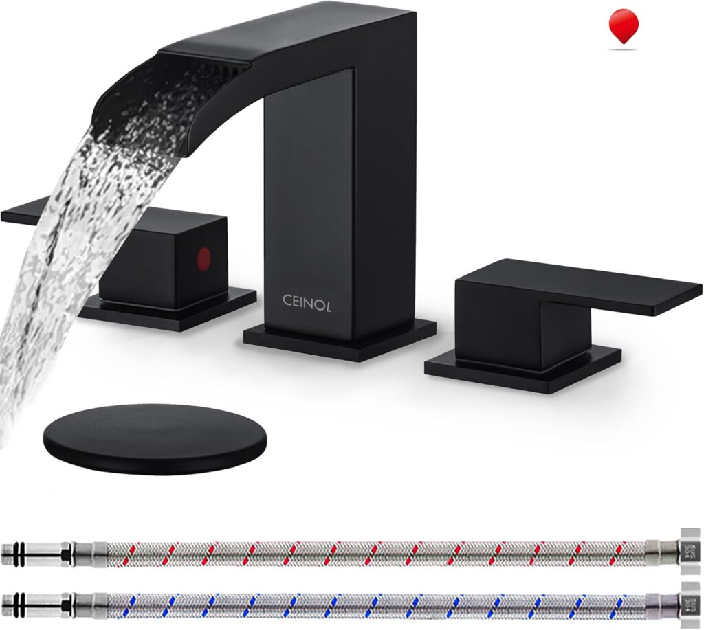 best waterfall bathroom sink faucet, quality bathroom faucets, quality bathroom taps, best shower and tub faucet sets, high end bath fixtures, best rated bathroom faucets, high end shower faucets