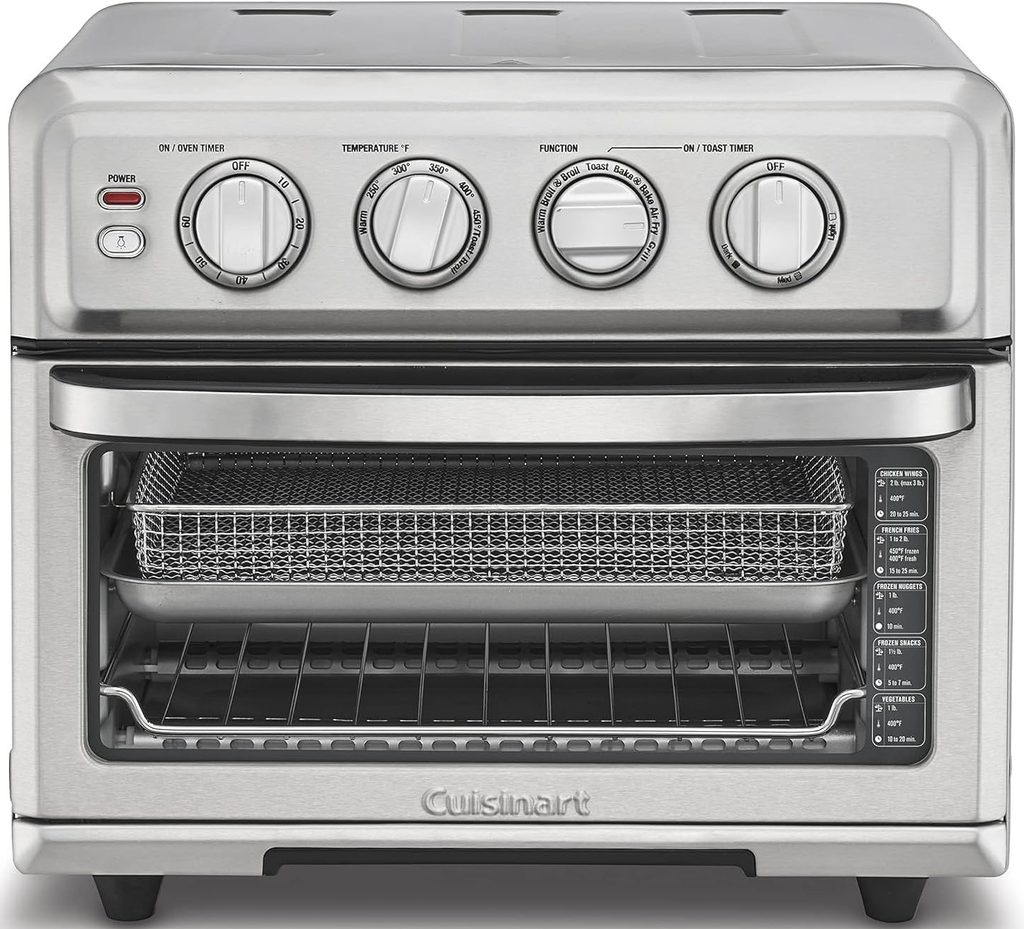 The Best Air Fryer Toaster Oven — Cuisinart TOA-70 Air Fryer Toaster Oven with a versatile design and convenient cooking functions for everyday meal preparation.