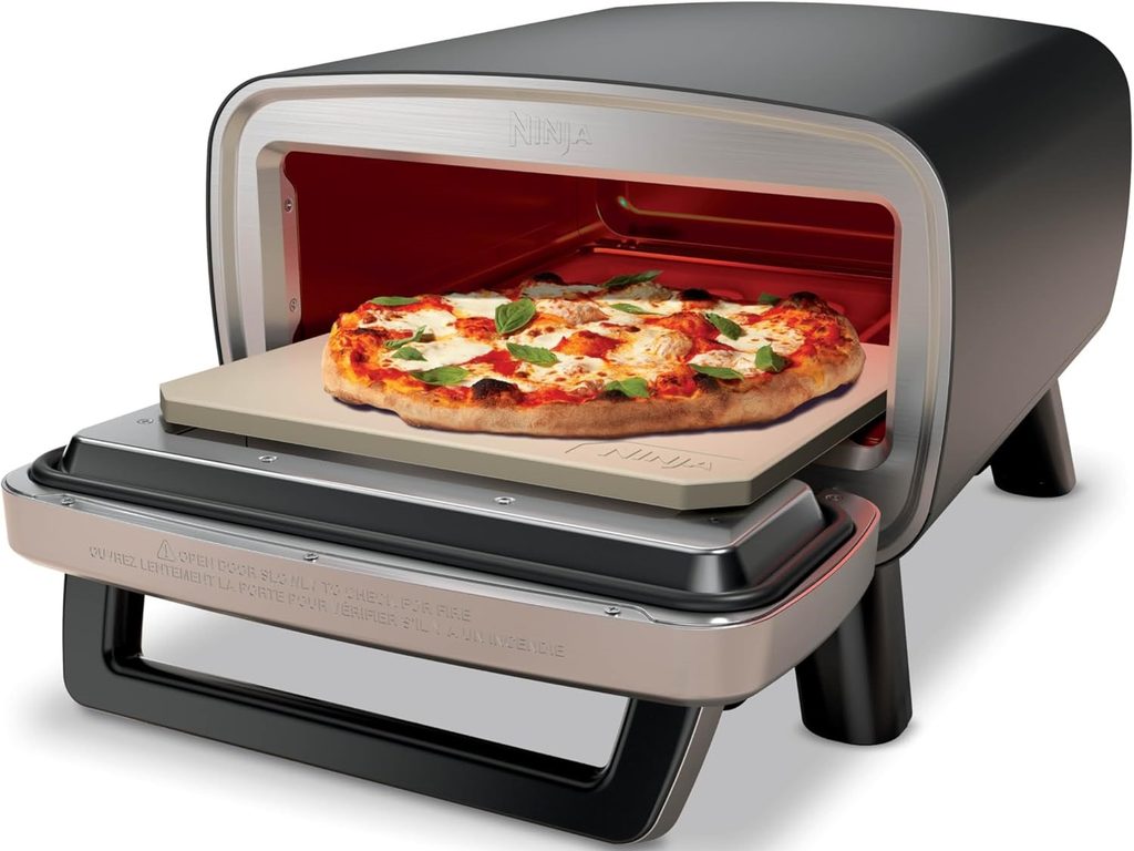 The Best Pizza Oven — Ninja Artisan MO201 pizza oven featuring a modern outdoor design for versatile pizza and high-temperature cooking.