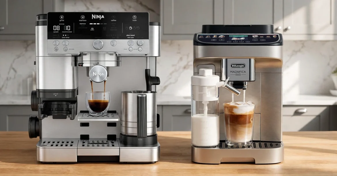 The Best Drip Coffee Maker — A collection of stylish drip coffee makers displayed on a kitchen countertop, highlighting practical brewing designs for preparing fresh coffee at home.